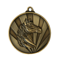 1076-29G: Sunrise Medal-Horses