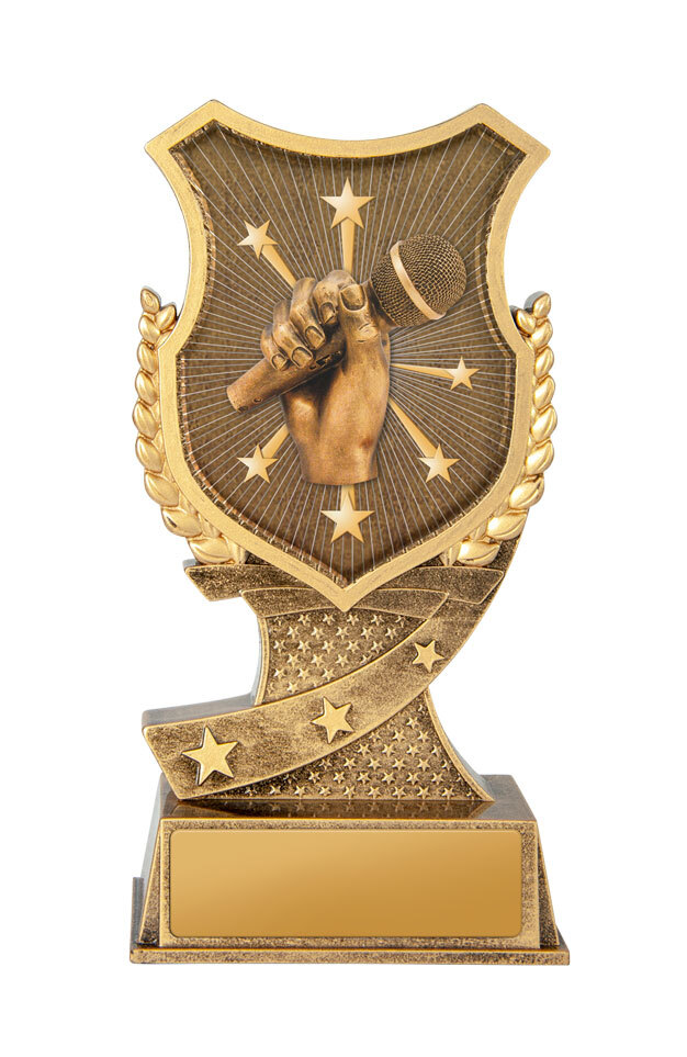Round Shield Stand 20A-SS48GS: Shield Stand-Public Speaking