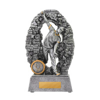 1010-1BOWMD: Crash Through Cricket Bowler Male