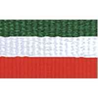 1065GN-WH-OR: Green / White / Orange Ribbon