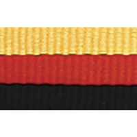 1065R-Y-BK: Red / Yellow / Black Ribbon