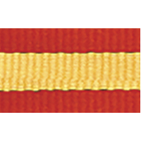 1065R-Y-R: Red / Yellow / Red Ribbon