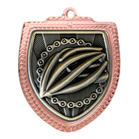 1067BVP-MS14G: Shield Medal - Cycling