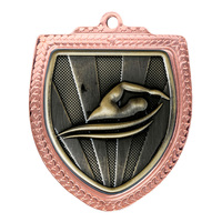 1067BVP-MS2G: Shield Medal - Swimming