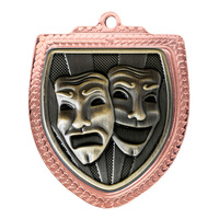 1067BVP-MS47G: Shield Medal - Drama
