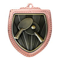 1067BVP-MS59G: Shield Medal - Table Tennis