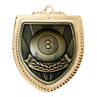 1067GVP-MS34B: Shield Medal - Billiards/Pool Ball