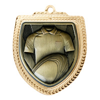 1067GVP-MS6S: Shield Medal - Rugby Shirt