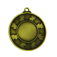 1070-0G: Lightning Medal-25mm insert 