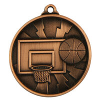 1070-7BR: Lightning Medal-Basketball