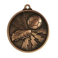 1070-9BR: Lightning Medal-Football