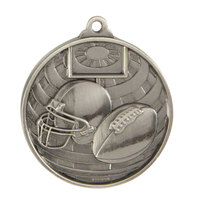 1073-27S: Global Medal-Grid Iron Football