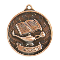 1073-39BR: Global Medal-Lamp of Knowledge