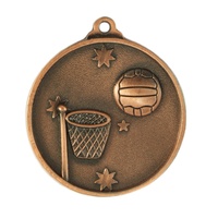 1075-8BR: Southern Cross Medal-Netball