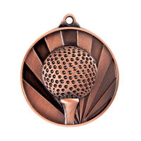 1076-10BR: Sunrise Medal-Golf