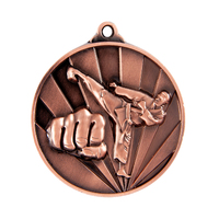 1076-11BR: Sunrise Medal-Martial Arts