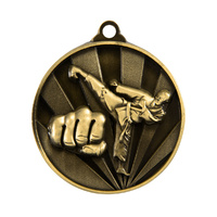 1076-11G-hero:Sunrise Medal-Martial Arts