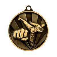 1076-11G: Sunrise Medal-Martial Arts