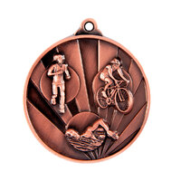 1076-15BR: Sunrise Medal-Triathlon