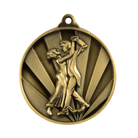 1076-19G: Sunrise Medal-Dance Couple