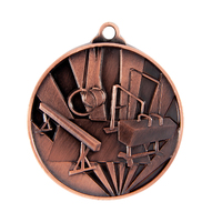 1076-20BR: Sunrise Medal-Gymnastics