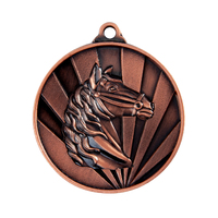 1076-29BR: Sunrise Medal-Horses