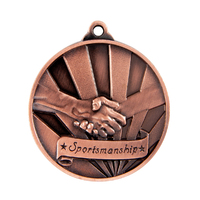 1076-38BR: Sunrise Medal-Sportsmanship