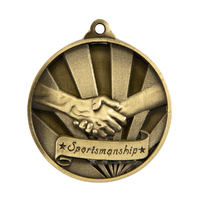1076-38G: Sunrise Medal-Sportsmanship