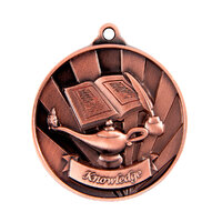 1076-39BR: Sunrise Medal-Lamp of Knowledge