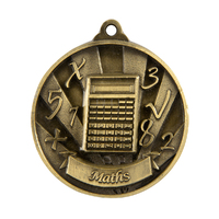 1076-40G: Sunrise Medal-Maths