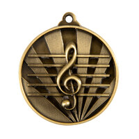 1076-44G: Sunrise Medal-Music