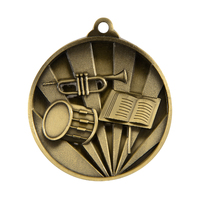 1076-45G: Sunrise Medal-Band