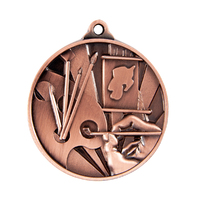 1076-46BR: Sunrise Medal-Art