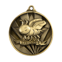 1076-50G: Sunrise Medal-Spelling