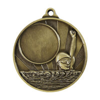 1076C-2G: Sunrise Medal-Swimming+25mm insert