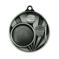 1076C-8S: Sunrise Medal-Netball + 25mm insert