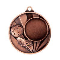 1076C-9BR: Sunrise Medal-Football + 25mm insert