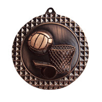 1080-8BR:70mm Medal Netball