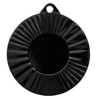 1089BK: Coloured Medal-Black