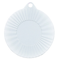 1089WH: Coloured Medal-White