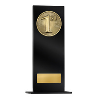 1215BKE-MD1ST: Black Glass Series