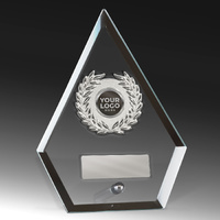 Mirror Rim Glass with Trim