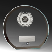 Mirror Rim Glass with Trim