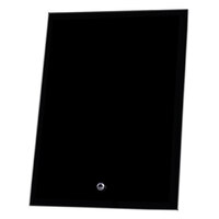Laser Glass Rectangle Black