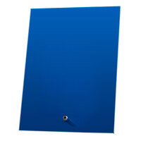 Laser Glass Rectangle Blue