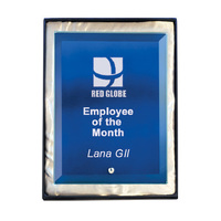 Laser Glass Rectangle-Blue