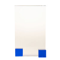 1283A: Blue Block Glass