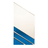 1286-1B: Blue Metallic Crystal-Blade
