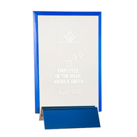Glass/Metallic Blue Base
