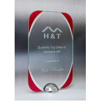 Millenium Glass-Curved Rectangle